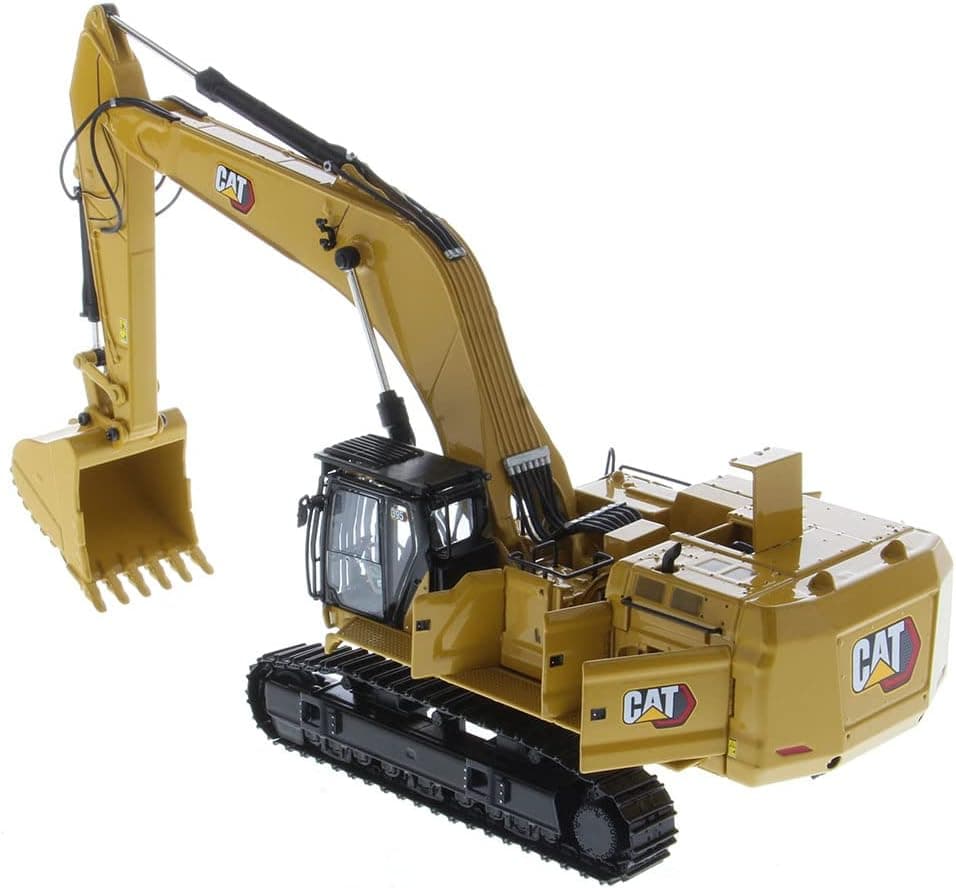 ماکت بیل مکانیکی کاترپیلار CAT 395 GP دایکست مسترز 85709 با دو ابزار اضافی | مقیاس 1:50 — تصویر ۲