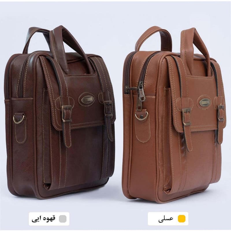 کیف رودوشی چرم ما مدل D-09 — تصویر ۹