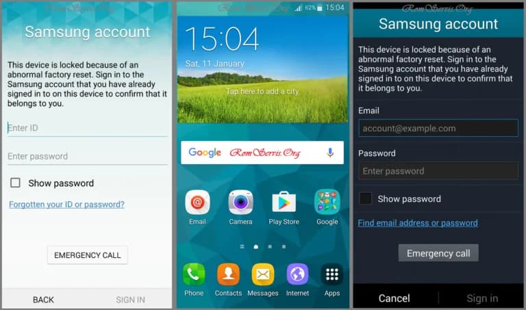 فایل حذف قفل سامسونگ اکانت G925F باینری U6 متد جدید — تصویر ۲