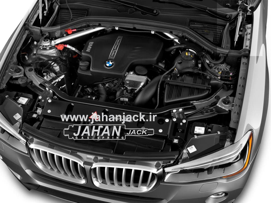 جک گازی درب موتور ب ام و ای 83 ( Front Gas Jack BMW E83 ) — تصویر ۲