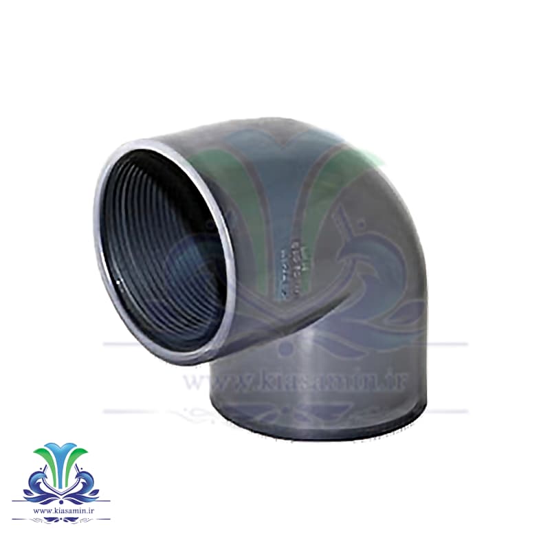 زانو 90 درجه یکسر دنده upvc