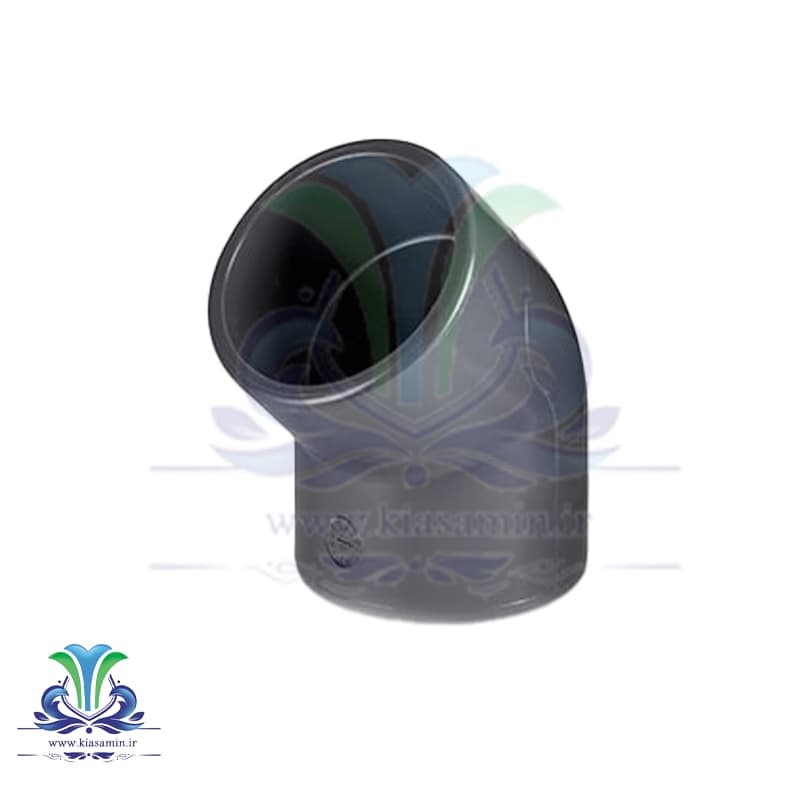 زانو 45 درجه چسبی upvc — تصویر ۲