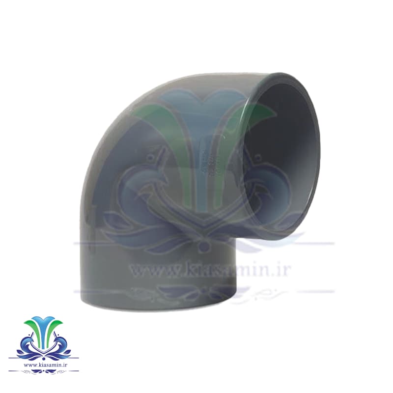 زانو 90 درجه چسبی upvc