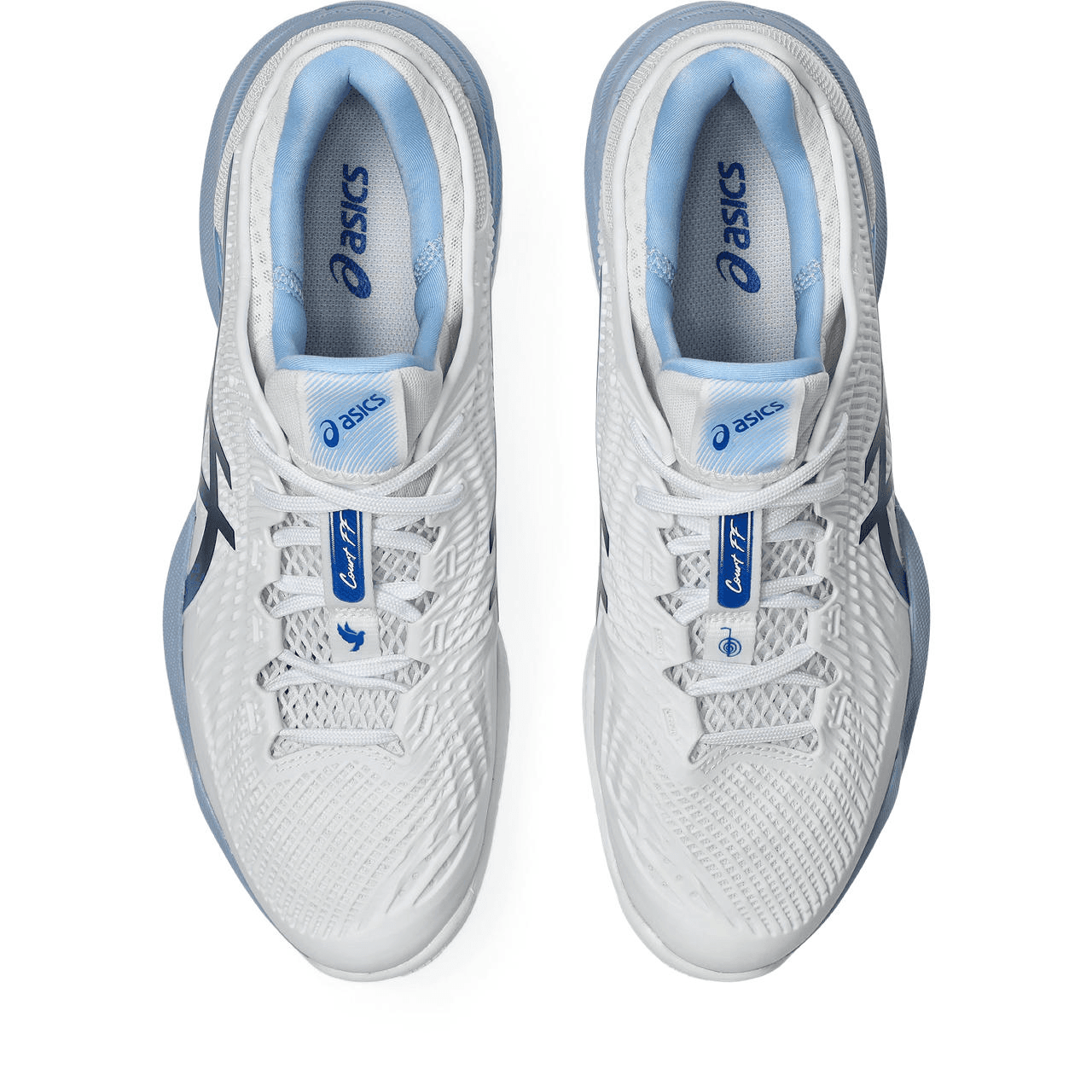 کفش تنیس مردانه اسیکس – Asics Court FF 3 Novak Clay- سفید — تصویر ۷