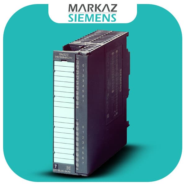 سیگنال ماژول SM 323, 8DI/8DO 24VDC, 0.5A کدفنی 6ES7323-1BH01-0AA0