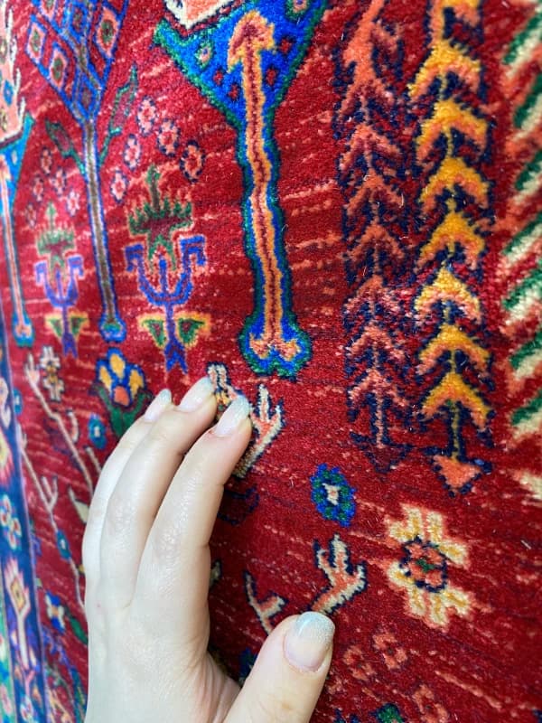فرش ماشینی لاکی جدید کد 771020 با بهترین الیاف — تصویر ۶