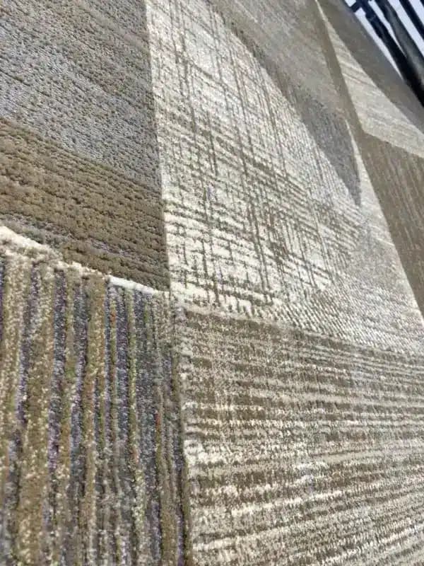 فرش فانتزی اتاق خواب با اشکال هندسی کد 6206 — تصویر ۴