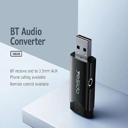 گیرنده بلوتوث یسیدو مدل Yesido USB YAU40 — تصویر ۲