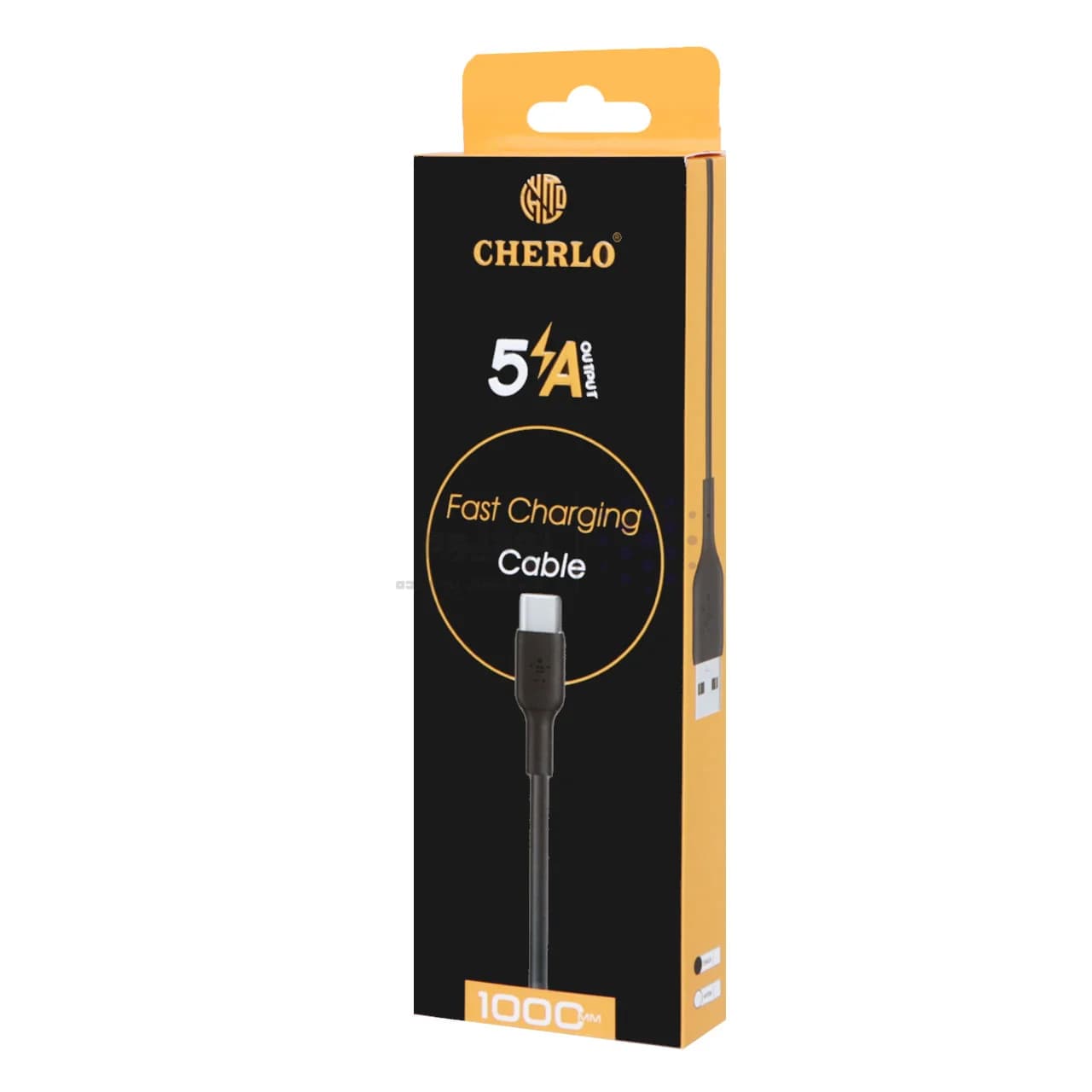 کابل شارژ فست CHERLO Type-C مدل CH-TC10 – سفید – SMO — تصویر ۳