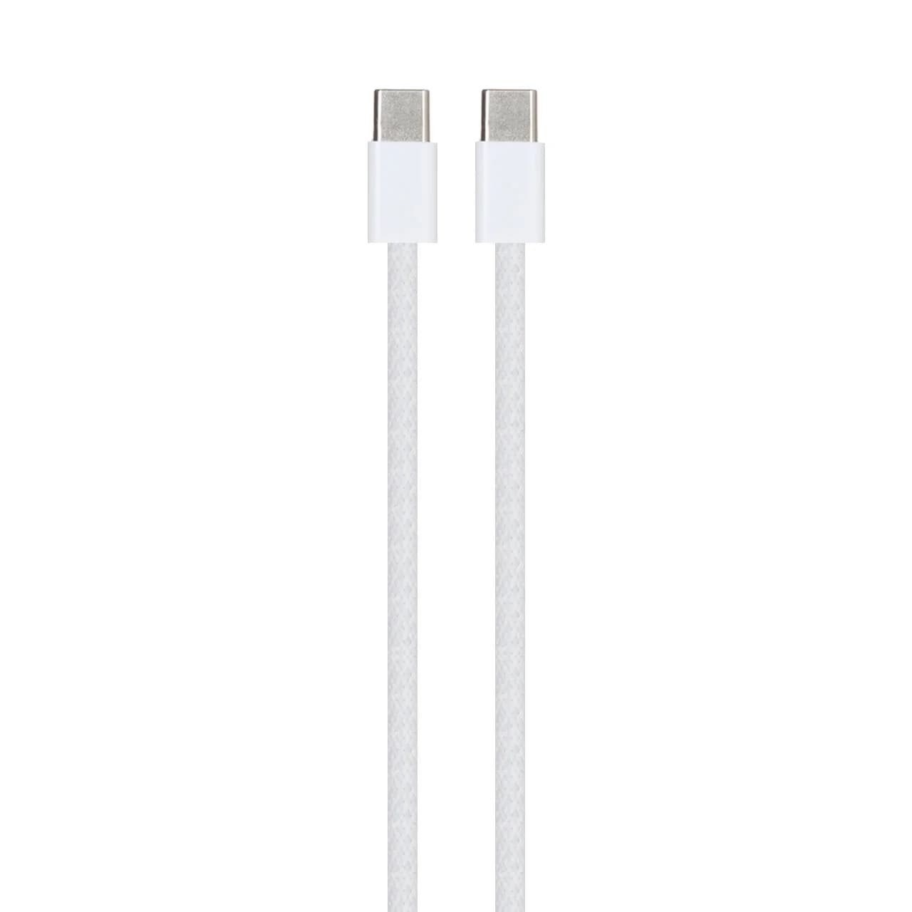 کابل شارژ کنفی Type-C To Type-C – سفید – SMO