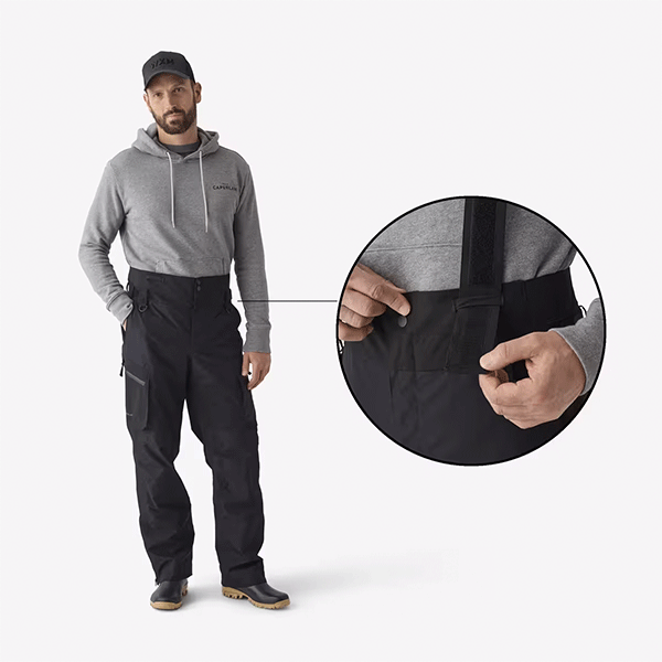 شلوار ضد آب ماهیگیری مردانه کاپرلان مدل FT 500 WPF — تصویر ۳