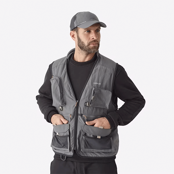 جلیقه ضد آب ماهیگیری مردانه مدل Caperlan FV 500