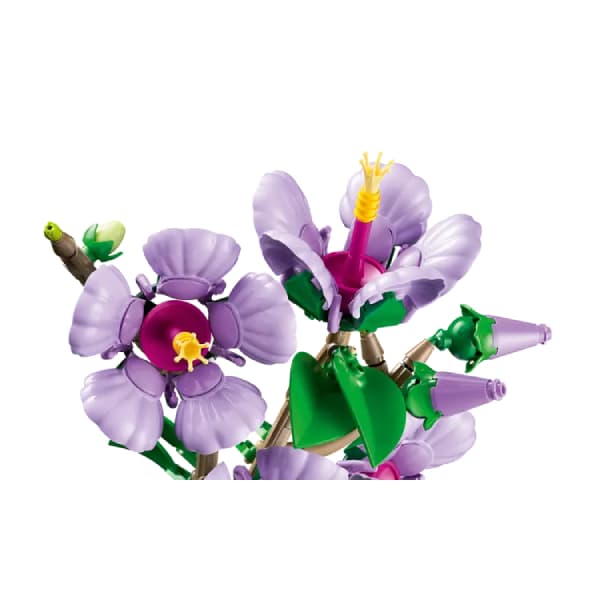 لگو سری بوتانیکالز مدل Hibiscus کد 10372 — تصویر ۴