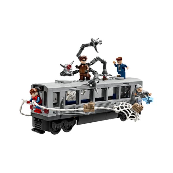 لگو سری مارول مدل Spider Man vs Doc Ock Subway Train Scene کد 76321 — تصویر ۲