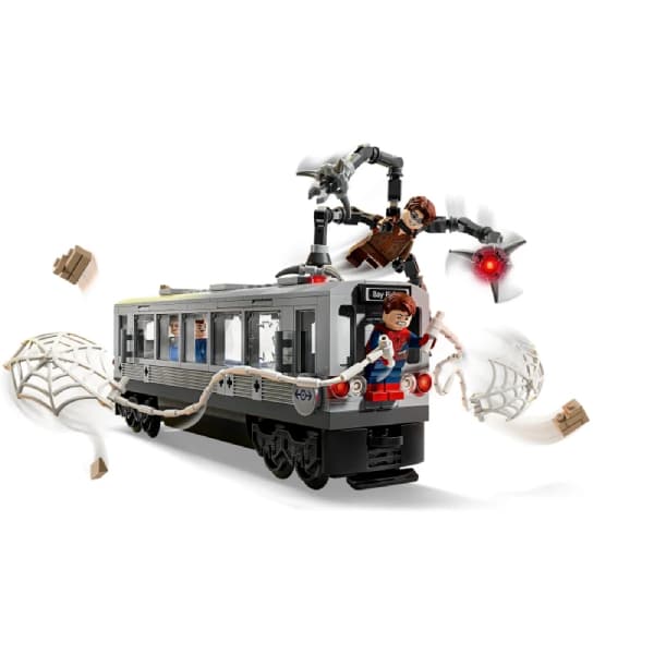 لگو سری مارول مدل Spider Man vs Doc Ock Subway Train Scene کد 76321 — تصویر ۳