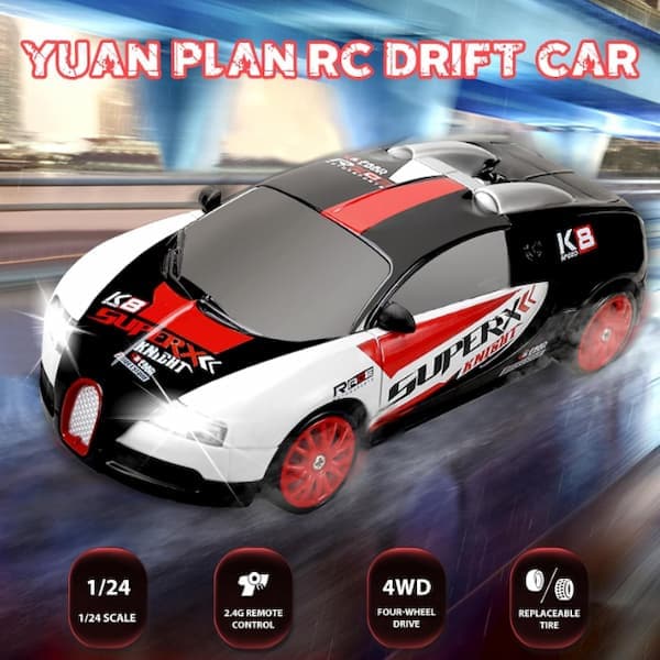 ماشین کنترلی مدل Bugatti DRIFT کد 2410 — تصویر ۴