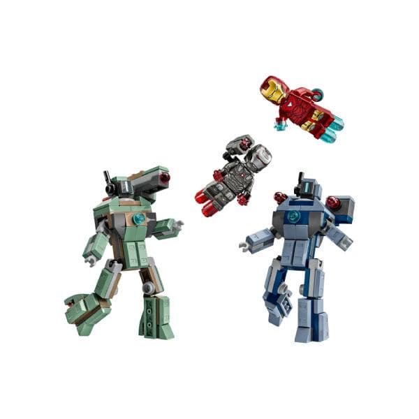 لگو سری مارول مدل Iron Man & War Machine vs. Hammer Drones کد 76320 — تصویر ۳