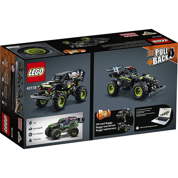 لگو Technic مدل Monster Jam 42118 — تصویر ۶