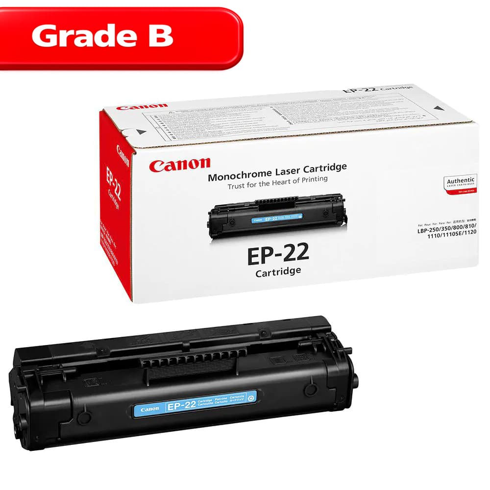 کارتریج تونر رنگ مشکی کانن Canon EP-22(Grade B)