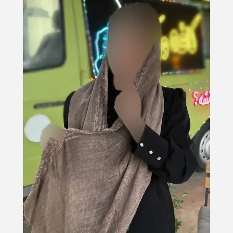 شال کنفی سنگشور دورریش وارداتی قواره 2.75 — تصویر ۴