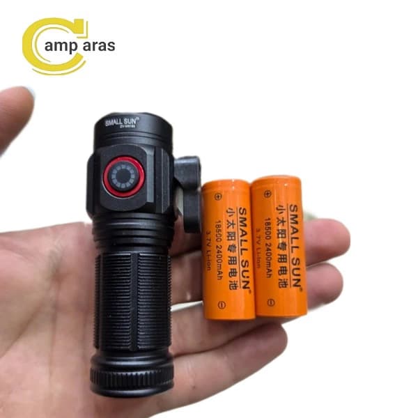 چراغ قوه شارژی اسمال سان مدل ZY-W5183 جیبی — تصویر ۷