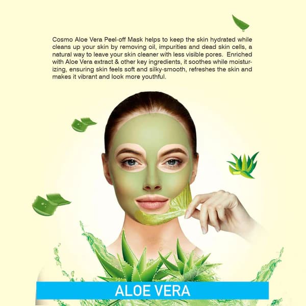 ماسک صورت لایه بردار آلوئه ورا 150 میل – PEEL OFF MASK — تصویر ۲
