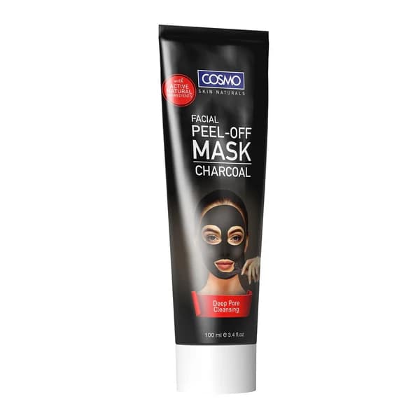 ماسک صورت لایه بردار زغال 100 میل کازمو – PEEL OFF MASK