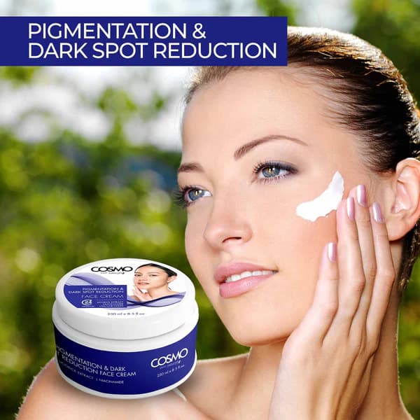 کرم صورت کاهش رنگدانه و لکه های تیره 250 میل کازمو – FACE CREAM — تصویر ۲