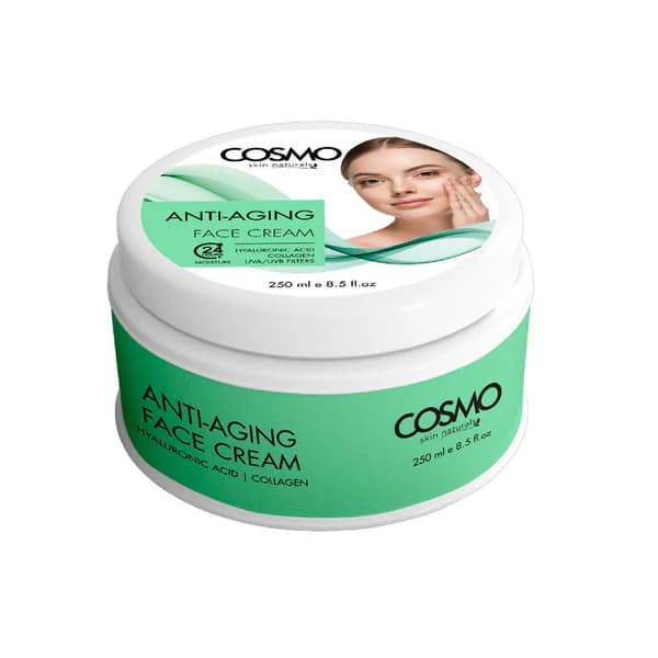 کرم صورت ضد پیری و چروک 250 میل کازمو – FACE CREAM