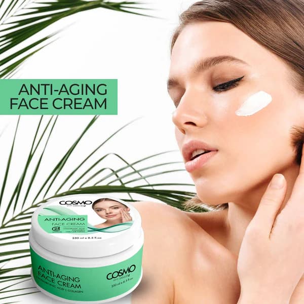 کرم صورت ضد پیری و چروک 250 میل کازمو – FACE CREAM — تصویر ۲