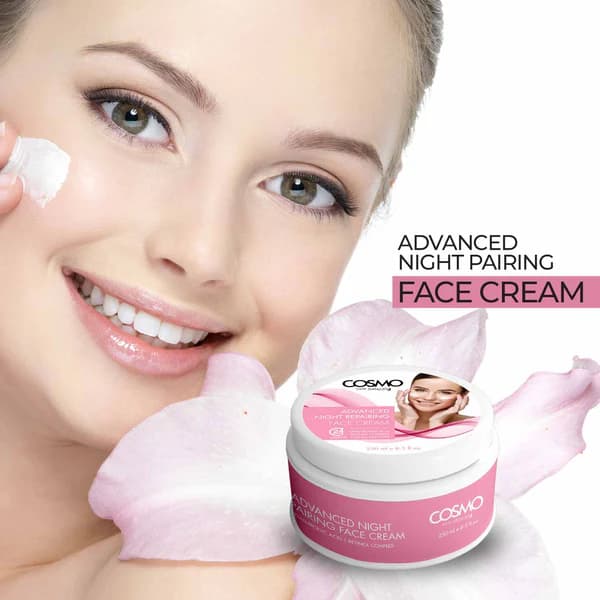 کرم صورت ترمیم کننده شب پیشرفته 250 میل کازمو – FACE CREAM — تصویر ۲