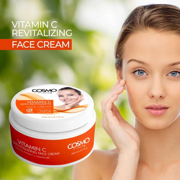 کرم صورت احیا کننده پوست 250 میل کازمو – FACE CREAM — تصویر ۲