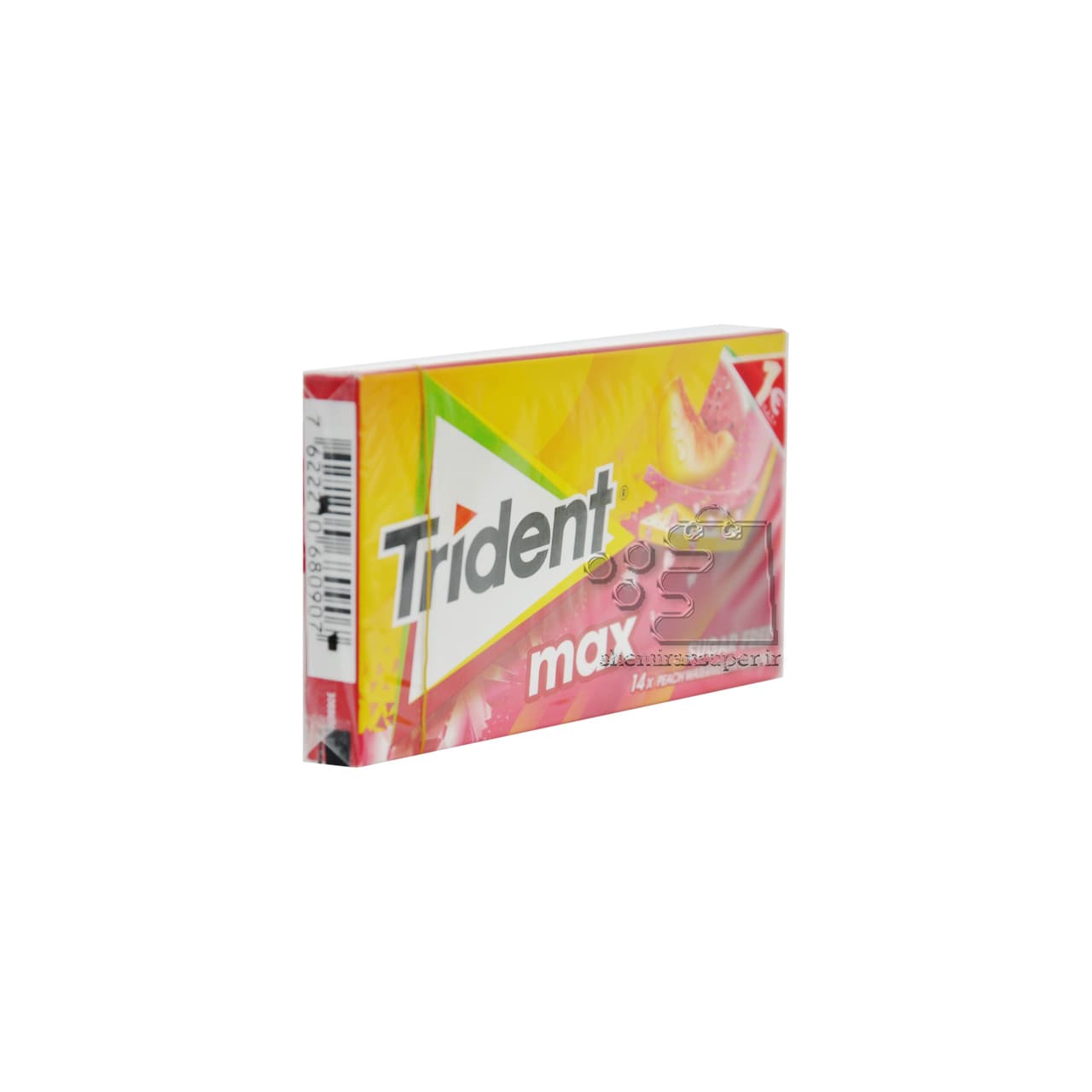 آدامس بدون قند هلو و هندوانه مکس تریدنت – trident — تصویر ۲