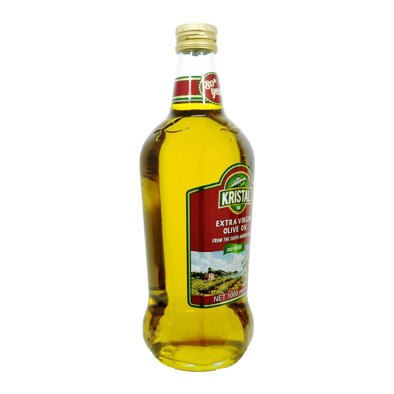 روغن زیتون فرا بکر یک لیتر کریستال – kristal — تصویر ۲
