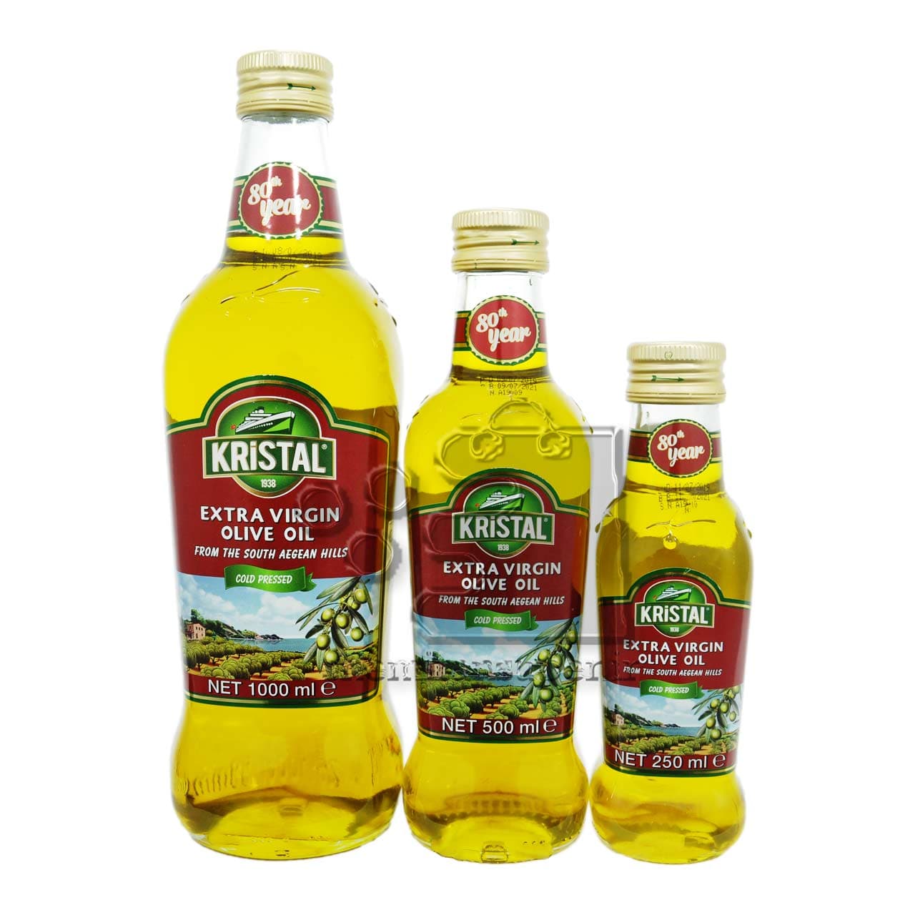 روغن زیتون فرا بکر یک لیتر کریستال – kristal — تصویر ۴