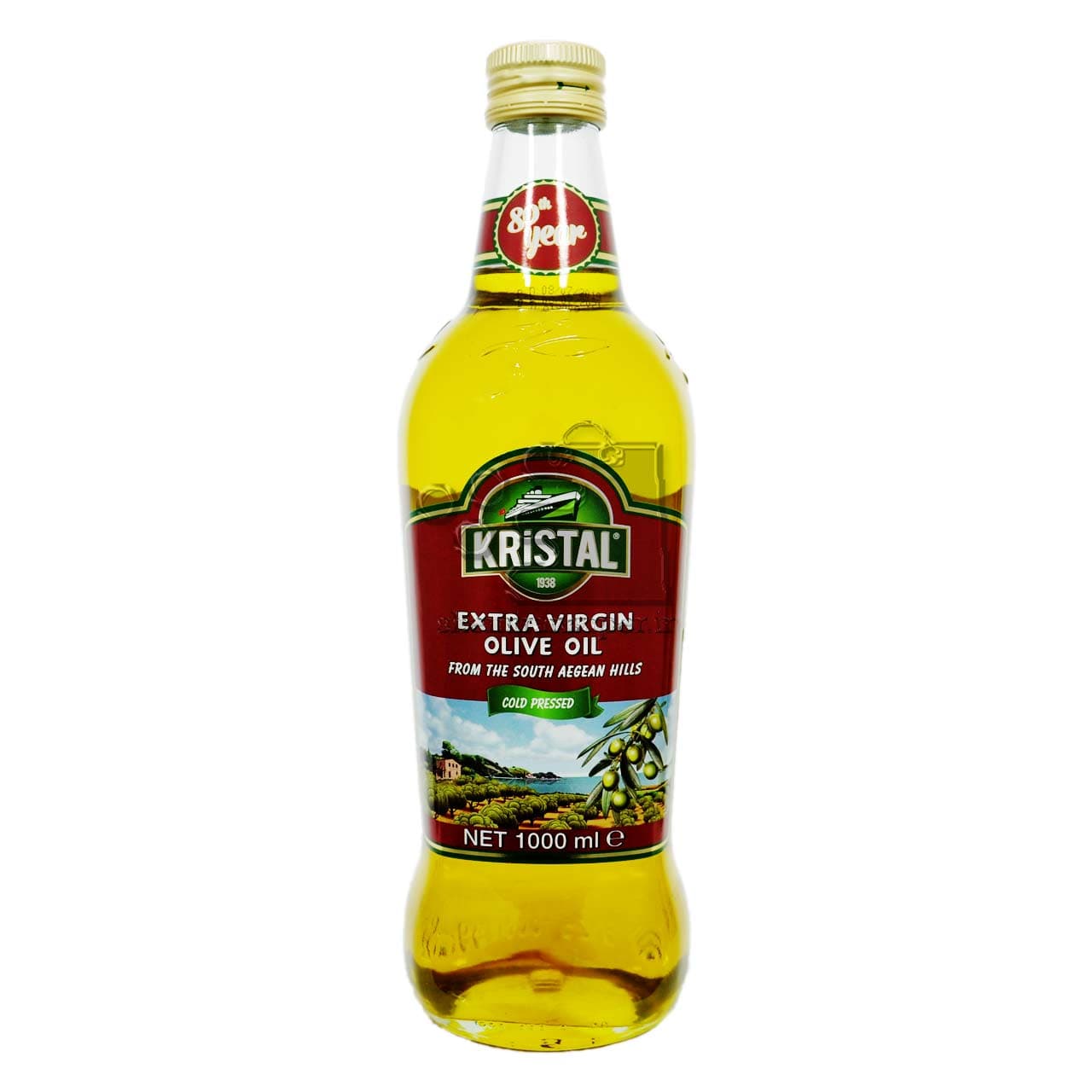 روغن زیتون فرا بکر یک لیتر کریستال – kristal