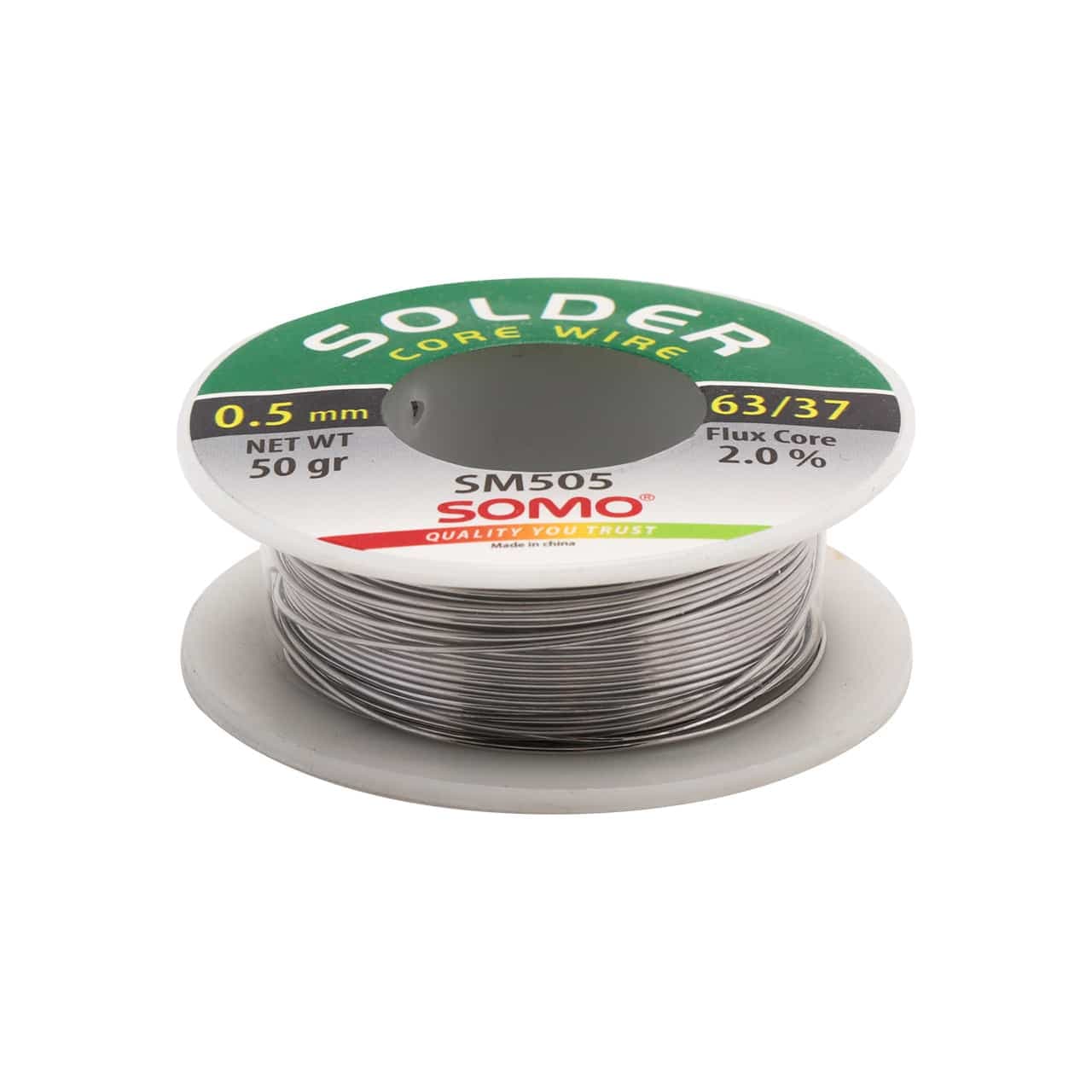 سیم لحیم قطر 0.5 میلی متر 50 گرم سومو مدل SOMO SM505