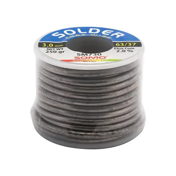 سیم لحیم قطر 3.0 میلی متر 250 گرم سومو مدل SOMO SM730