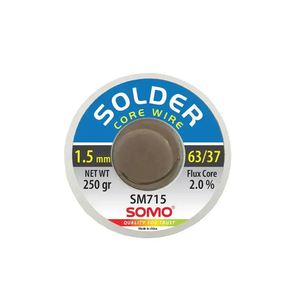 سیم لحیم قطر 1.5 میلی متر 250 گرم سومو مدل SOMO SM715 — تصویر ۲