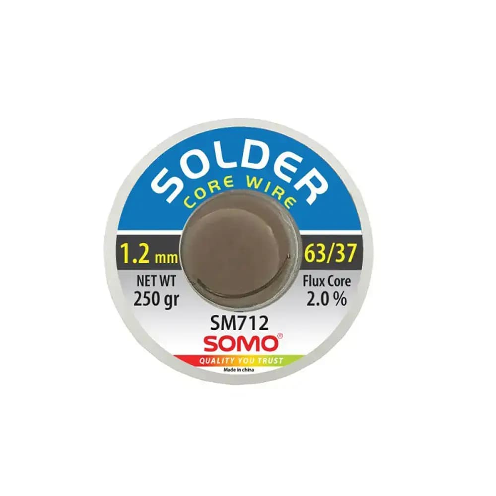 سیم لحیم قطر 1.2 میلی متر 250 گرم سومو مدل SOMO SM712 — تصویر ۲