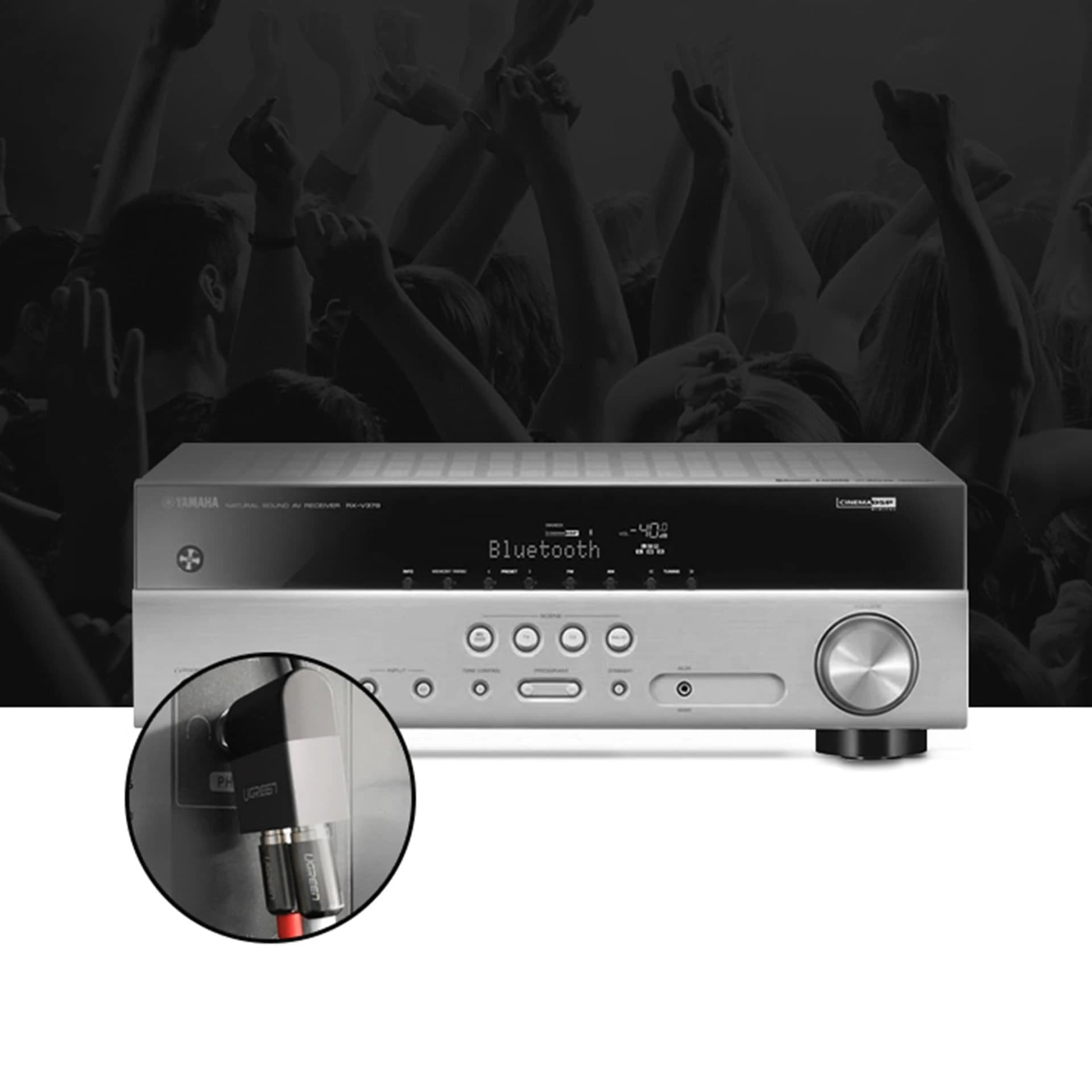 مبدل صدا یوگرین مدل UGREEN AV147 6.35 Male to 2x RCA Female Adapter AV147 — تصویر ۷
