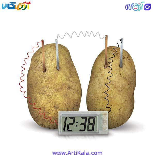 کیت ساعت سیب زمینی potato clock — تصویر ۲
