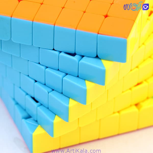 روبیک 6*6 ییشنگ استیکرلس — تصویر ۴