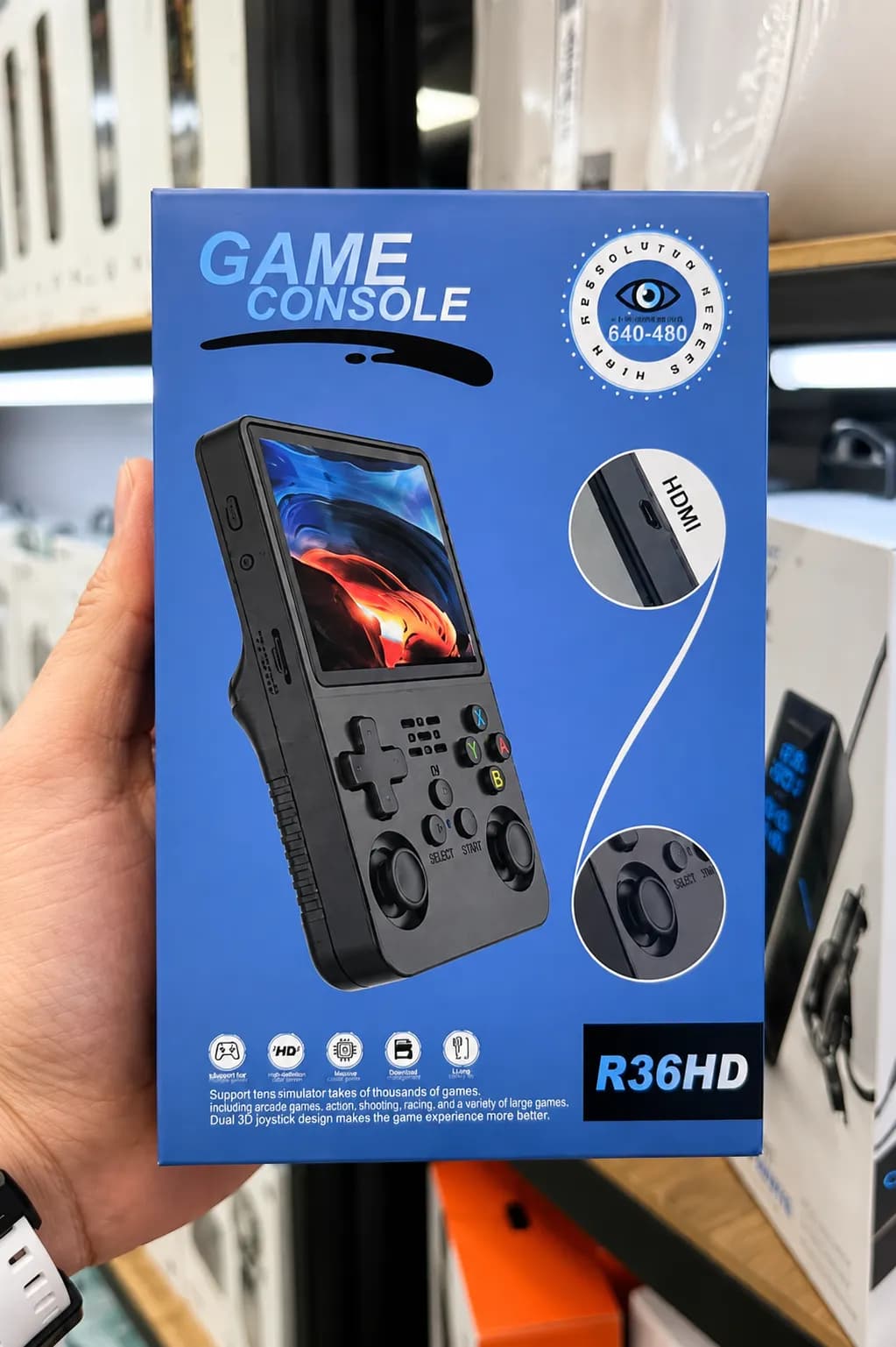 کنسول بازی دستیR36HD Handheld Retro Game | R36HD — تصویر ۴