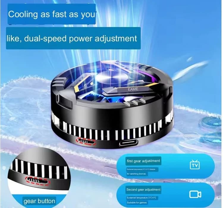 فن خنک کننده گوشی مدلCooling Fan For mobile GT-28 | GT-28 — تصویر ۵