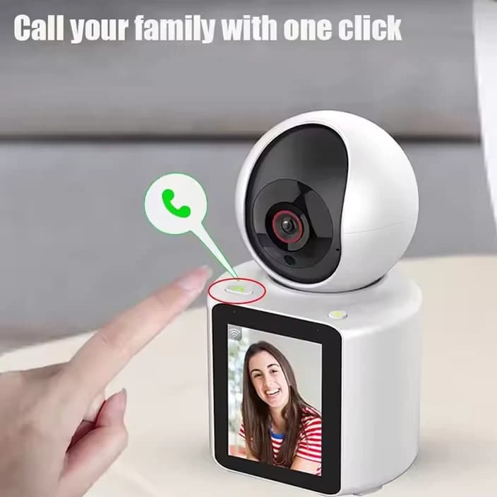 دوربین تماس تصویری هوشمند VIDEO CALLING SMART CAMERA | دوربین بیبی کم | دوربین اتاق کودک — تصویر ۷