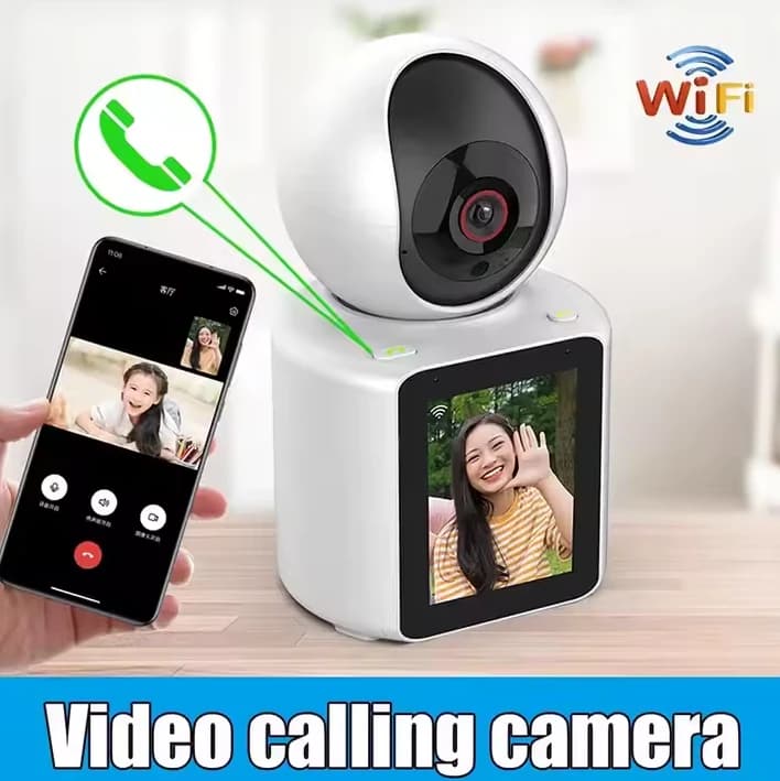 دوربین تماس تصویری هوشمند VIDEO CALLING SMART CAMERA | دوربین بیبی کم | دوربین اتاق کودک — تصویر ۵