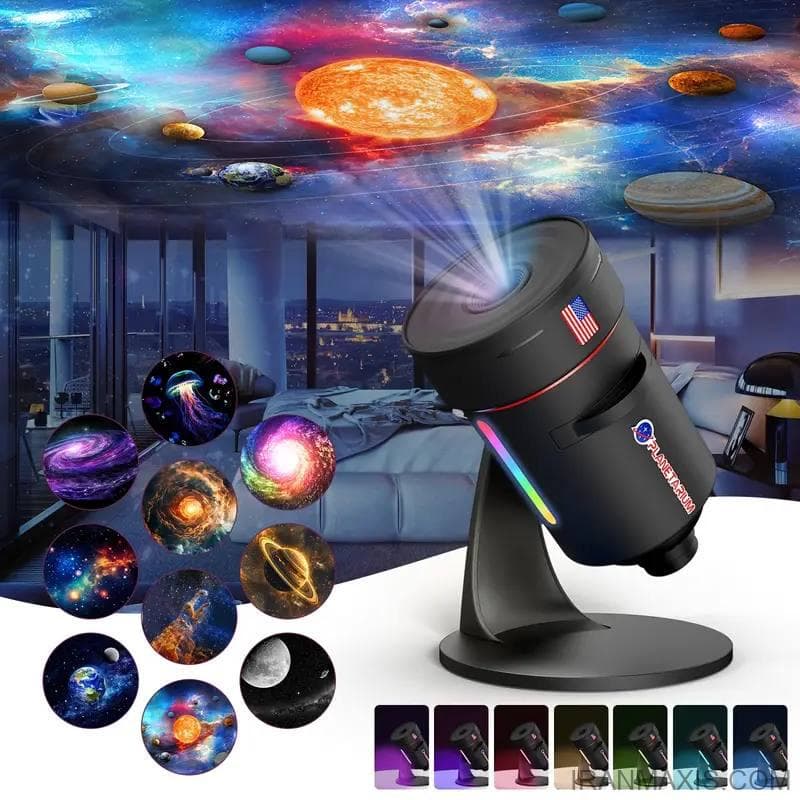 پروژکتور ستاره‌ای و کهکشانی کیهان Galaxy Star Projector, HD Planetarium Projector | Planetarium — تصویر ۸