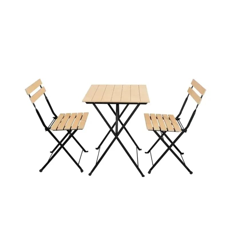 ست میز و صندلی تارنو پلای‌وود صفحه یک‌تکه دو نفره — تصویر ۲