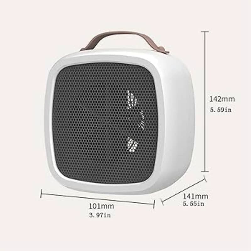 هیتر برقی رومیزی رنگی مدل warm air blower | بخاری برقی کوچک و کاربردی — تصویر ۸